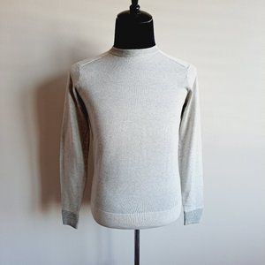 NEW Raffi Men's 100% Cotton Oatmeal Color Sweater Sweatshirt Size S